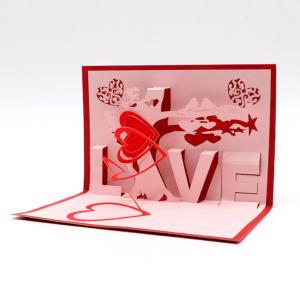 Buy cheap Custom Love Confession Card  Creative Gift Greeting 3D Birthday Card product
