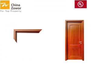 Buy cheap BS Standard Fire Resistant Wooden Doors For Hotel Room/ Baking Paint Finish product
