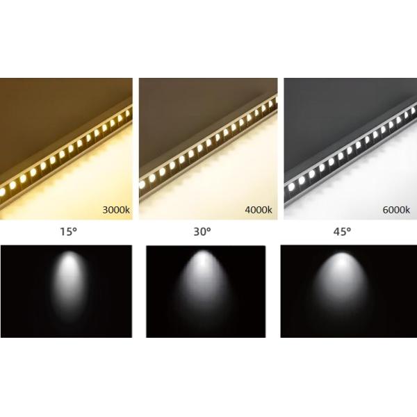 Indoor Customize Multi LED Linear Spotlight 2w IP20 Aluminum