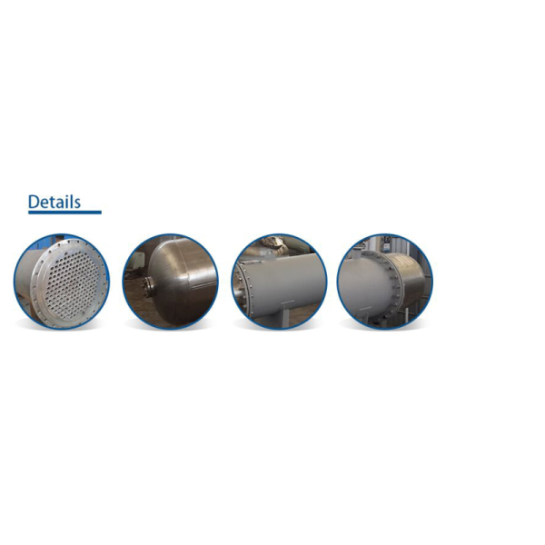 Hydrostatic Heat Transfer Titanium Equipment 2.5m/S Pressure Vessel Reactor