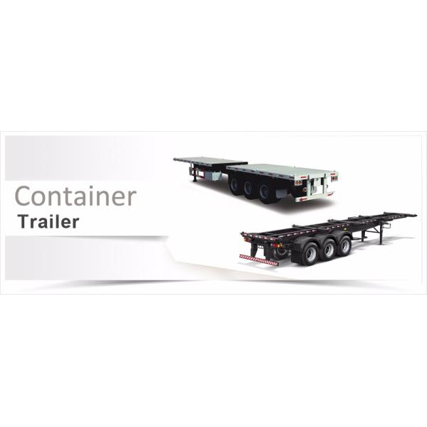 40ft Flatbed/Skeleton Container Semi Trailer Customizable for Customer Requirements