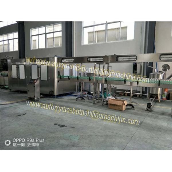 Commercial Fruit Juice Packaging Machine , Wine Bottling Equipment / Bottling Line