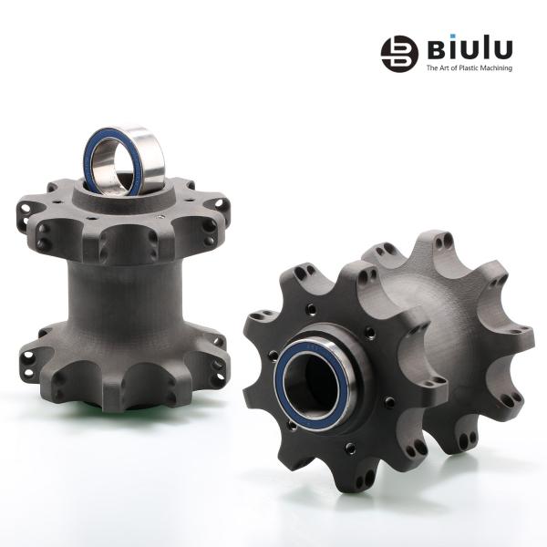 3D Print 5 Axis CNC Plastic Machining Multiple Process Rapid High Precision Nylon Part