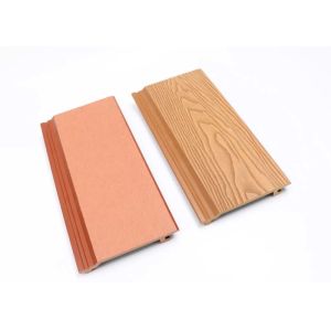 Outdoor Fluted WPC Wall Panel Exterior Cladding Plastic Composite Wall Board