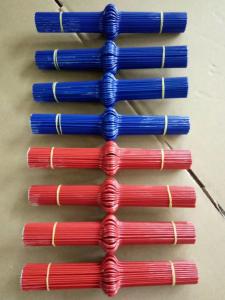 China 50cm Length Nylon Coated 2mm Dia Wire Calendar Hanger Hooks on sale