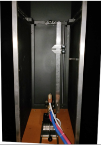 Single Cable Vertical Combustion Testing Equipment IEC 60332-1-2 Standard