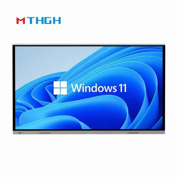 75 Inch 4K HD Conference Room Interactive Whiteboard Interactive Touch All-In-One With USB