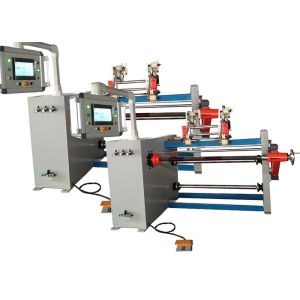 Buy cheap Two Winding Spindle Automatic Coil Winding Machine With 7.5kw Motor Driving product