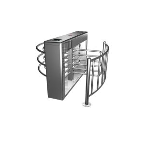 Buy cheap Access Control Half Height Turnstile SS304 Cabinet 90 Degree Rotating Bi Directional product