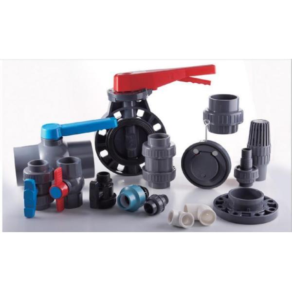 Octagonal Ball Valve with Butterfly Handle Water Connection and Socket Connection
