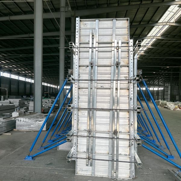 Efficient Aluminum Formwork System 1200mm Width Metal Formwork For High Rise Building Construction