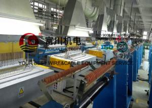China Brush Pay Off Round Copper Wire Annealing Machine With Hot Dip Tinned Mehod on sale