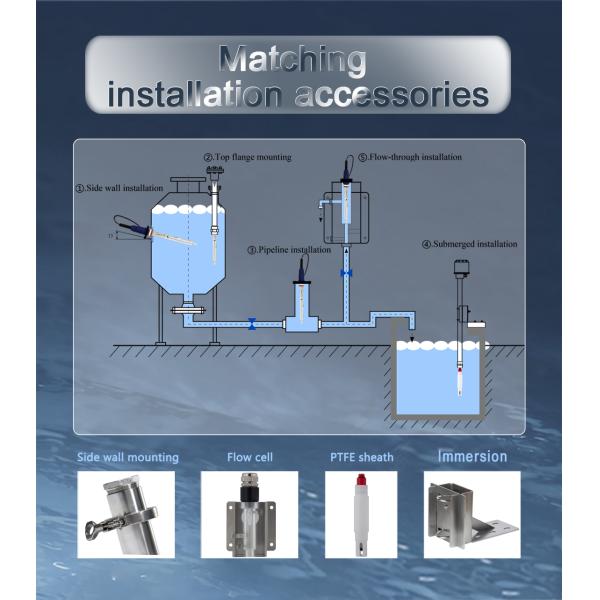 Analog PH Electrode Suitable For Water Purification >5μS/Cm