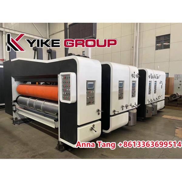 YIKE GROUP Speed 150pcs/Min Fully Automatic 415V 440V Flexo Printer Slotter Machine