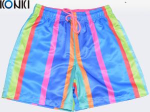 OEM Sublimation Multi Colors Custom Pants Swim Shorts / Beach Shorts For Skate Surf