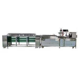 Buy cheap 100g Industrial Tortilla Making Machine , 3600pcs/h Tortilla Bread Machine product