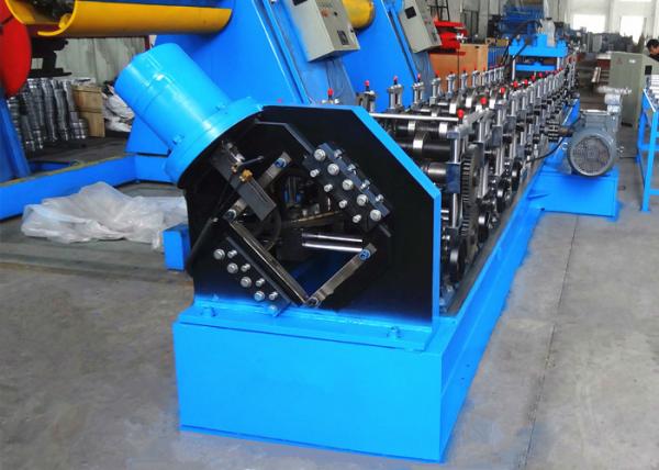 Quality C80 - 250 C Purlin Roll Forming Machine With Automatic PLC Control System for sale