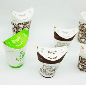Buy cheap Foldable Chicken Recyclable Paper Cups Box Disposable PBS Lamination Stable product