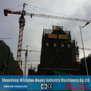 Buy cheap Qtz40 Model Fixed Type Topless Self Erecting Tower Crane for City House Building product