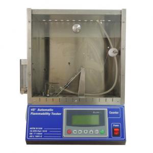 Buy cheap 305X457mm Surface Flammability Tester , 100kW/M2 Flame Test Apparatus product