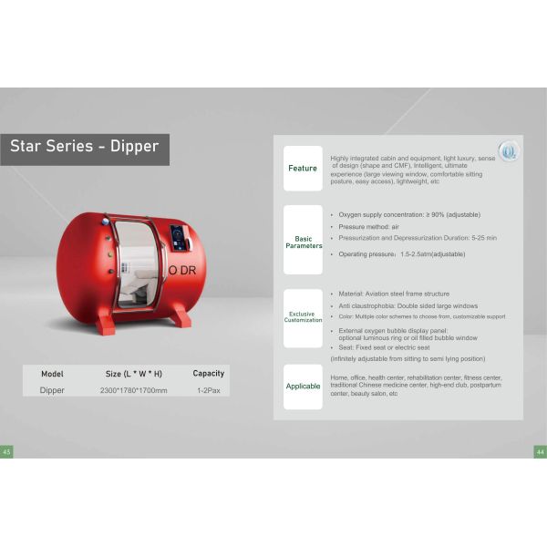 Customized Hard Shell Hyperbaric Chamber Adjustable Hyperbaric Chamber For Recovery