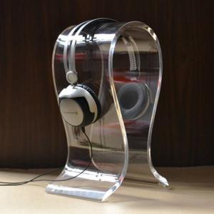 Buy cheap Wholesale Clear Acrylic Headset Display, Acrylic Headphone Stand, Acrylic Headset Stand Holder product