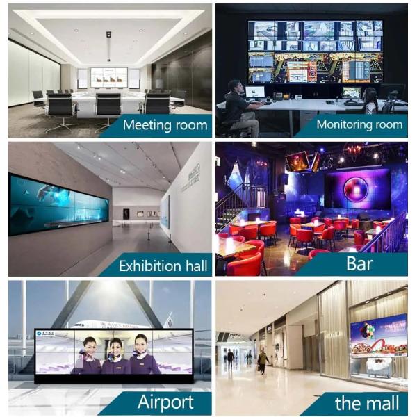 RoHS 55in BOE LCD Video Walls With Anti Magnetic Shell
