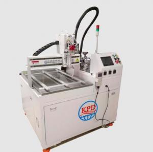 China Li-ion Battery Potting Machine with Core Components Pump and Professional AB Glue on sale