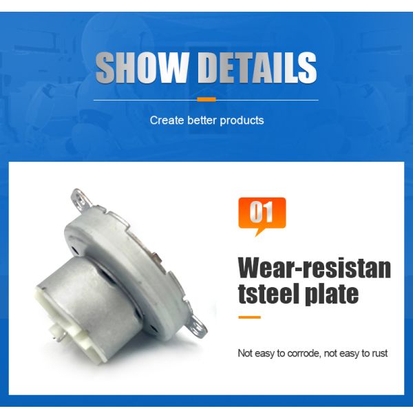 Factory Customized DC3-24v Various Valve Motor High Torque Metal Micro Gear Motor
