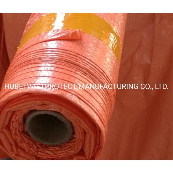 VASTPROTECT PVC Coated Style Double Orange Rip Proof Poly Roll 12 Prime *100 Prime