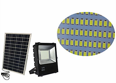 200 Watt Outdoor Solar Powered Led Flood Light High Lumen Warranty 2 Years