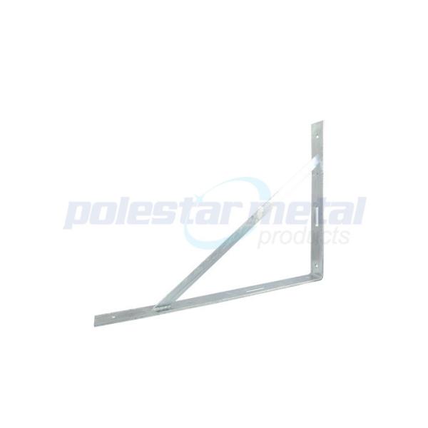 Hot Dipped Galvanised Construction Hardware Heavy Duty Wall Shelf Brackets 600 x 300 x 40mm