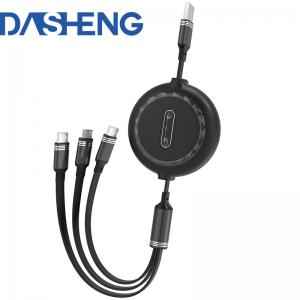 Buy cheap Retractable USB 2.0 Charging Cable For Android Iphone Type C Mobile Phone product