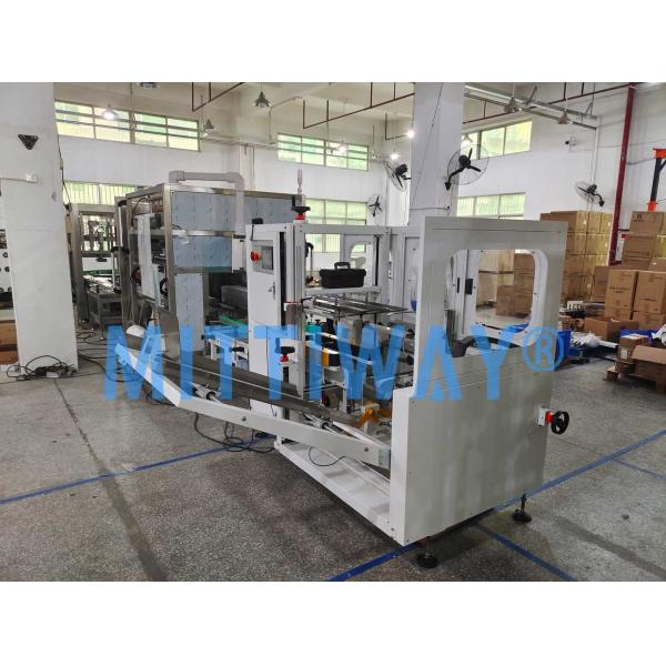 Powerful Box Carton Erector Machine 2.2KW stainless steel material