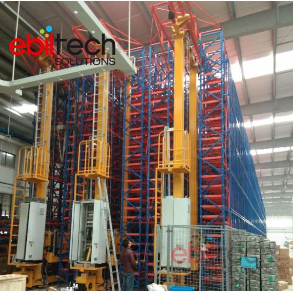 Rail Single Double Column Miniload Stacker Crane ASRS Automatic Box Picking and Retrieval System