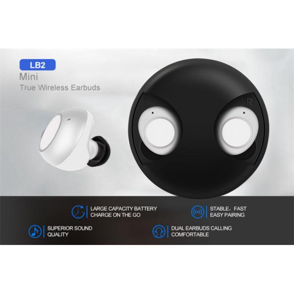 Lightweight Creative Wireless Earphones 40mAH Battery For Iphone Android