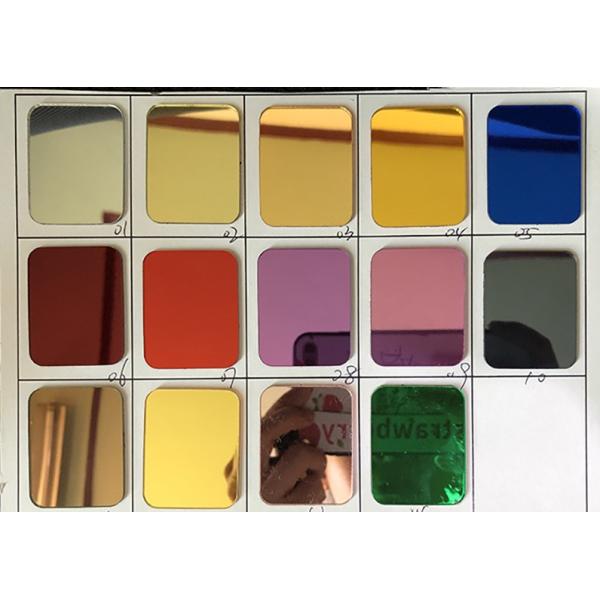 Tinted Plexiglass Colored Acrylic Sheet 500x600 2mm Customized