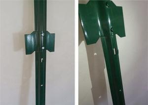 Buy cheap Green Painted Wildlife Galvanised U Type Post Fence 6ft High product