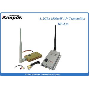 Buy cheap Professional Wireless Video Transmitter With 1500mW , 2KM Transmit Distance product