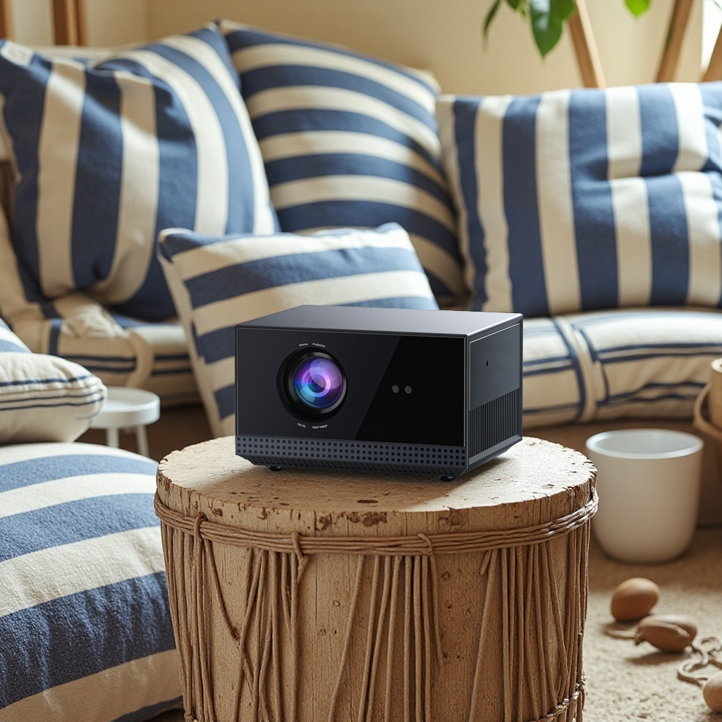 Buy cheap H1 Dark Gray Full HD Dust Free Home Cinema Projector Full Sealed Auto Focus Android Smart Projector product