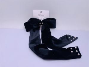 Buy cheap Women Kids Black Velvet Hair Bow Ribbon Multiscene For Wedding product