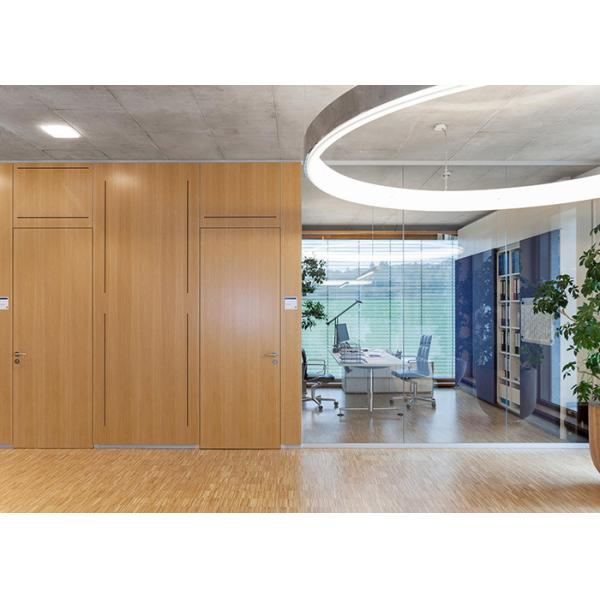 solid door customized frameless solid office partition with lock