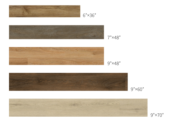 Simple Color Hybrid SPC Rigid Core Vinyl Floor With Ixpe Padding For Requirements