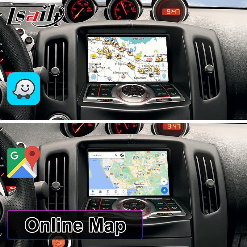 Lsailt Android Screen Car Multimedia Display for Nissan 370Z GT 2008-2021