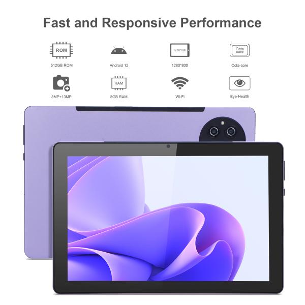 C Idea 8GB RAM 512GB ROM 5G Tablet With Keyboard 10.1 Inch Tablet PC CM8800plus