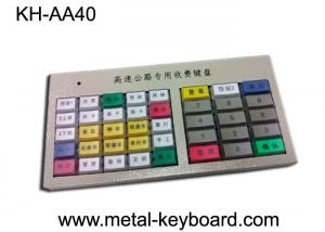 Buy cheap IP65 Waterproof Stainless Steel Keyboard with 40 keys for Highway toll Kiosk Machine product