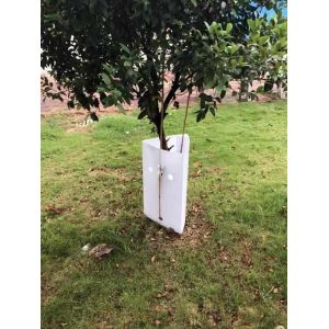 3mm Plastic Corrugated Signs Tree Guard PP Hollow Sheet UV Resistant