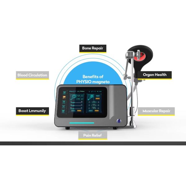 Pain Relief Magnetic Transduction With Diode Laser Magneto Terapia Device