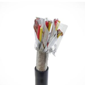 High-Performance Computer Instrumentation Cable FEP Insulation Silicone Jacket
