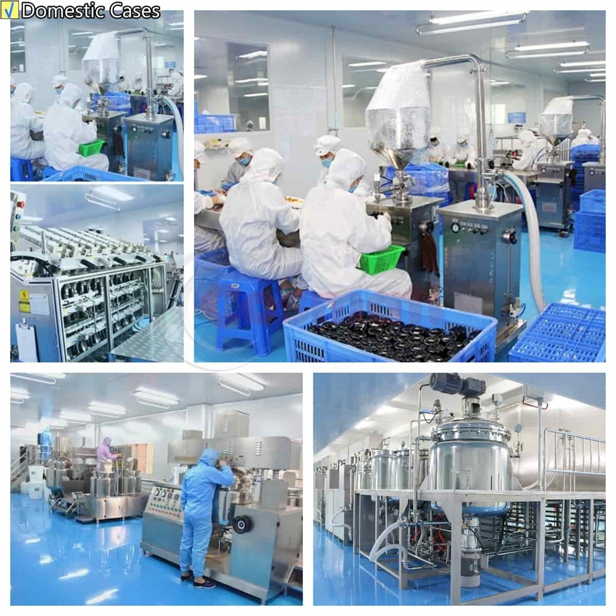 Cream Moisturizer Vacuum Emulsifying Mixer Mud Mask Homogenizer Agitator
